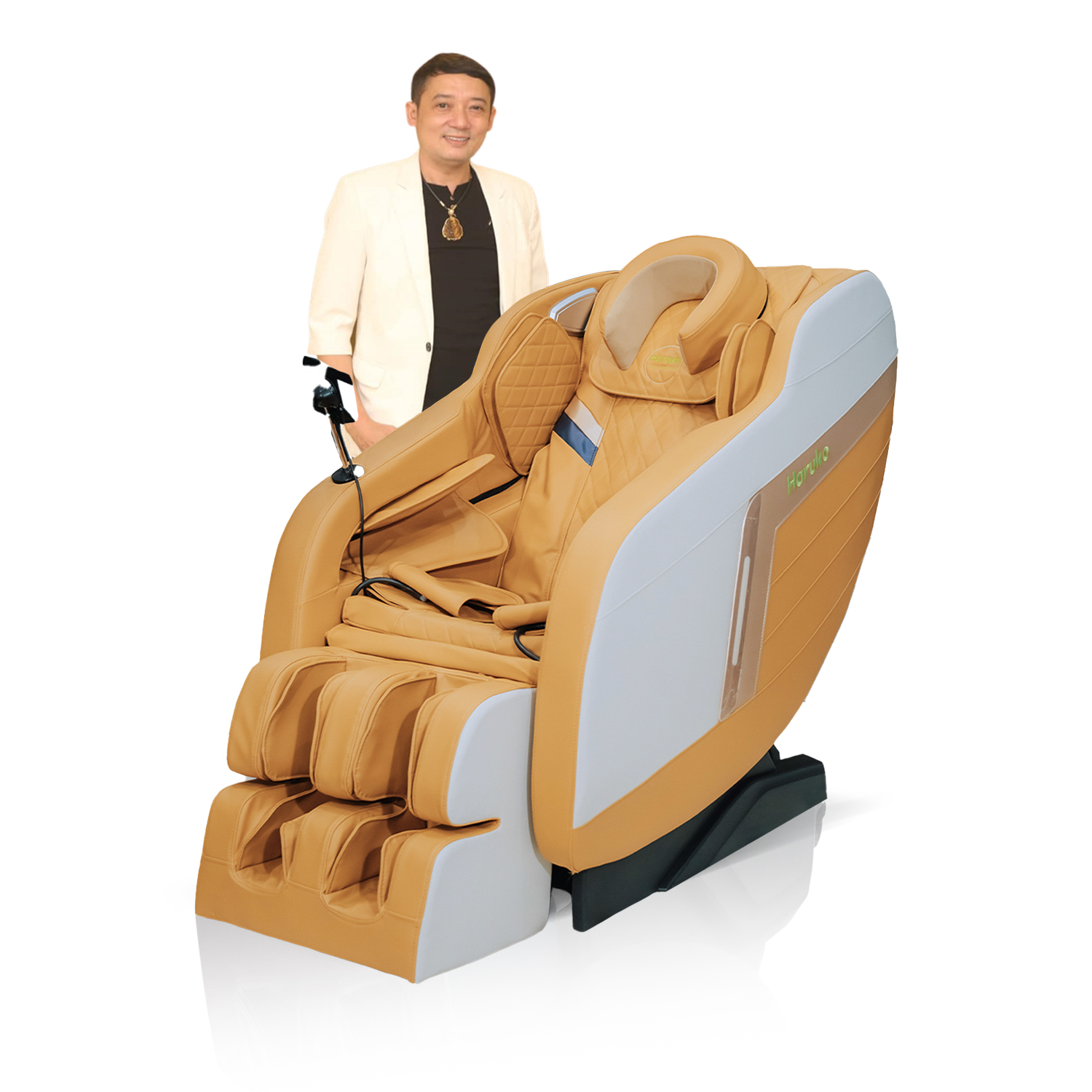 Ghế Massage Thông Minh Haruko H7 ( Orange ) - Image 4