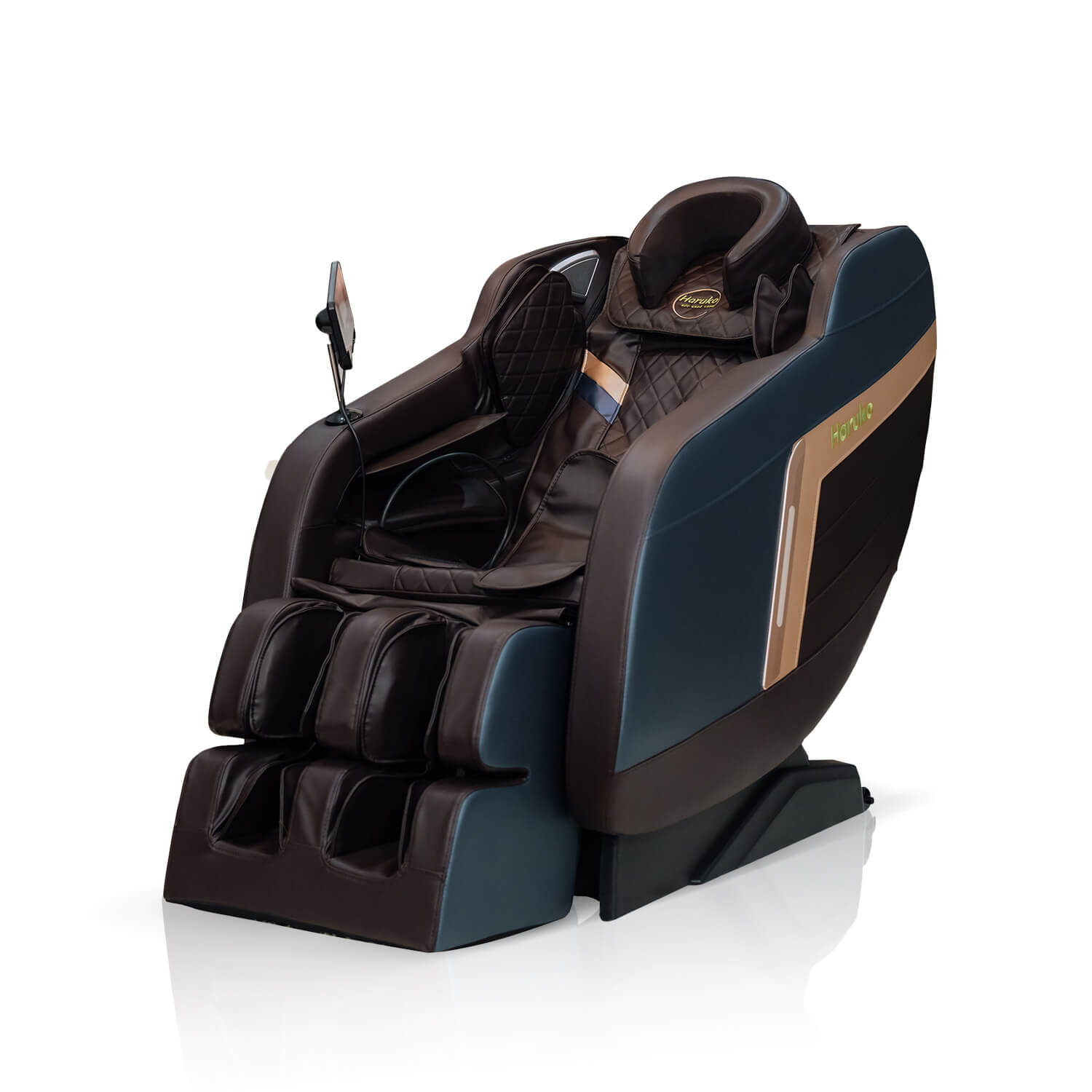 Ghế massage HARUKO H7 Nâu Xanh