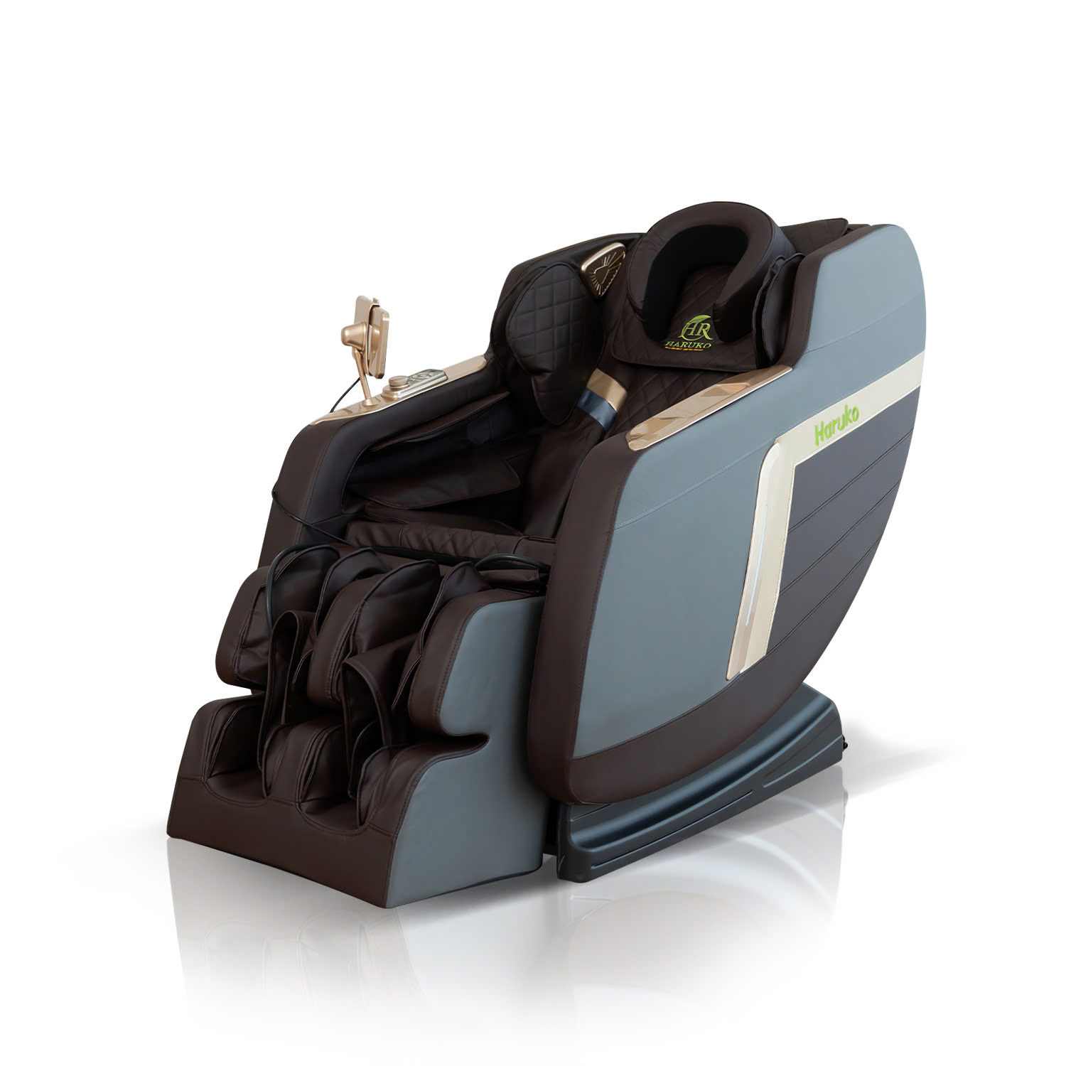 Ghế massage HARUKO H7 Pro Nâu Xanh